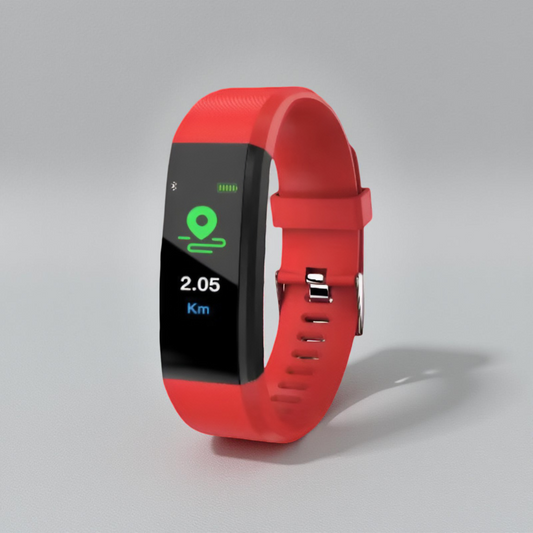 Sporthorloge met Hartslagmeter en Bloeddrukmeting Waterdicht Activity Tracker 0,96" Display