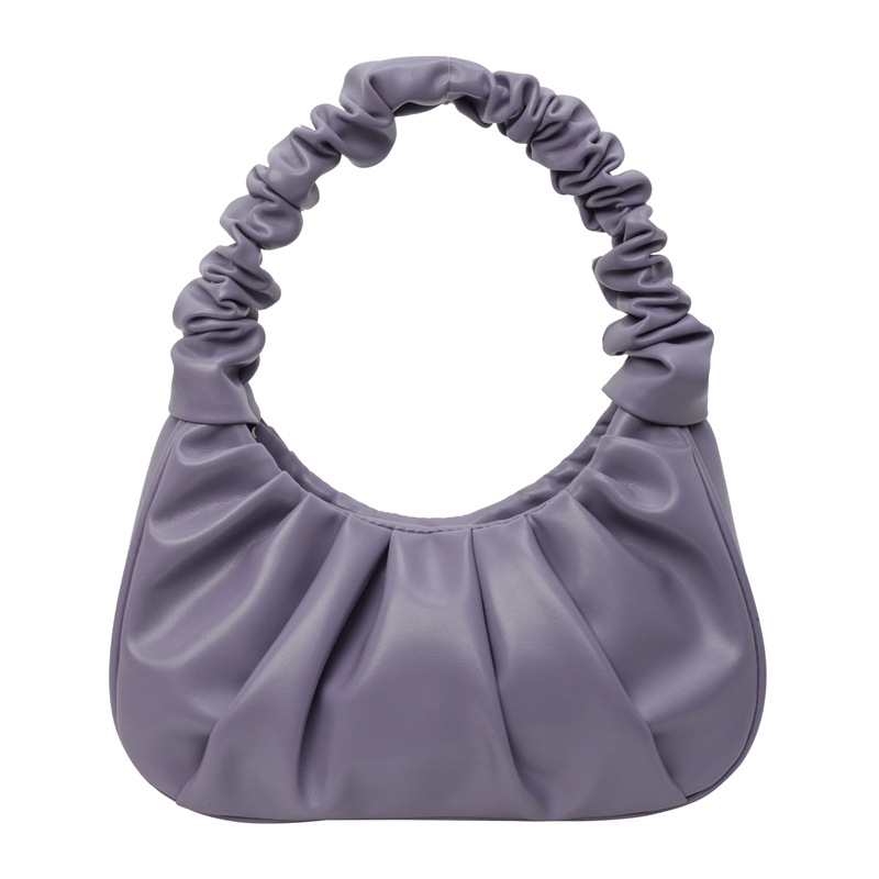 Blauwe Denim Schoudertas met Leer - StudioMarella