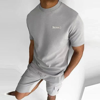 Heren Sportkleding Set Comfortabel en Casual