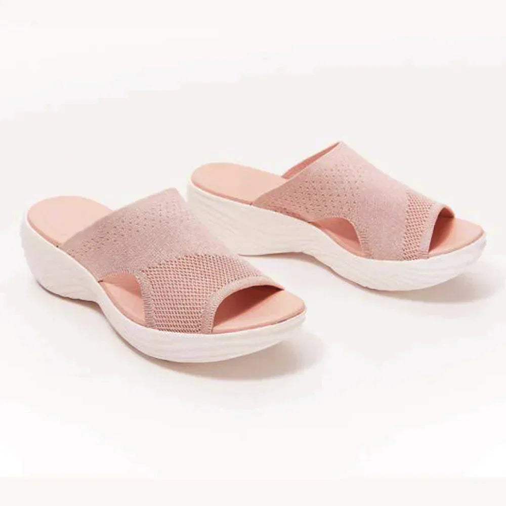 Dames Sandalen Comfortabel Zacht Orthopedisch Leer