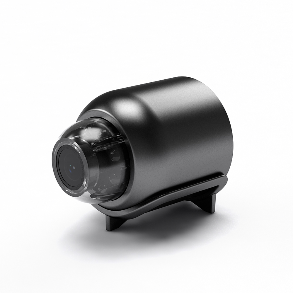 Compacte HD Beveiligingscamera 1080P – Verborgen Monitoring voor Thuis en Kantoor met Nachtzicht