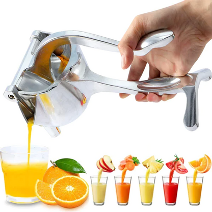 Handmatige Citruspers met Ergonomische Grip – Versgeperst Sap voor Citrusvruchten