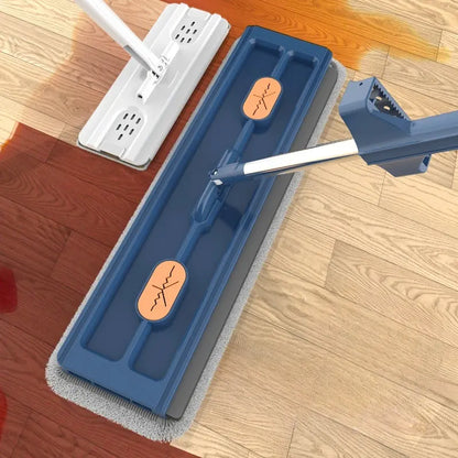Zelfuitwringende 360° Vlakke Dweil met Roterende Kop voor Alle Vloertypes
