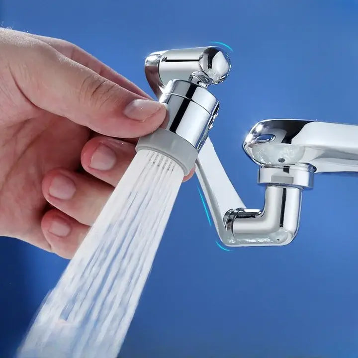 360° Draaibare Wastafeluitloop – Flexibele Waterstraal met 2 Stromingsmodi