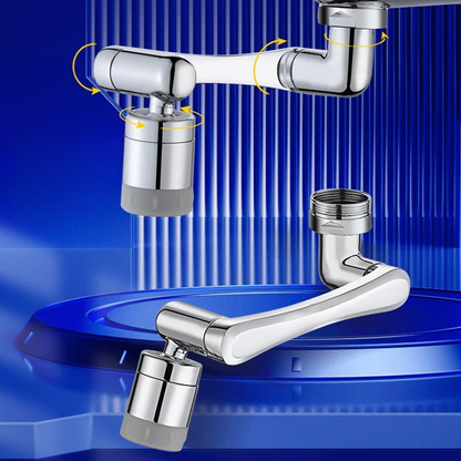 360° Draaibare Wastafeluitloop – Flexibele Waterstraal met 2 Stromingsmodi