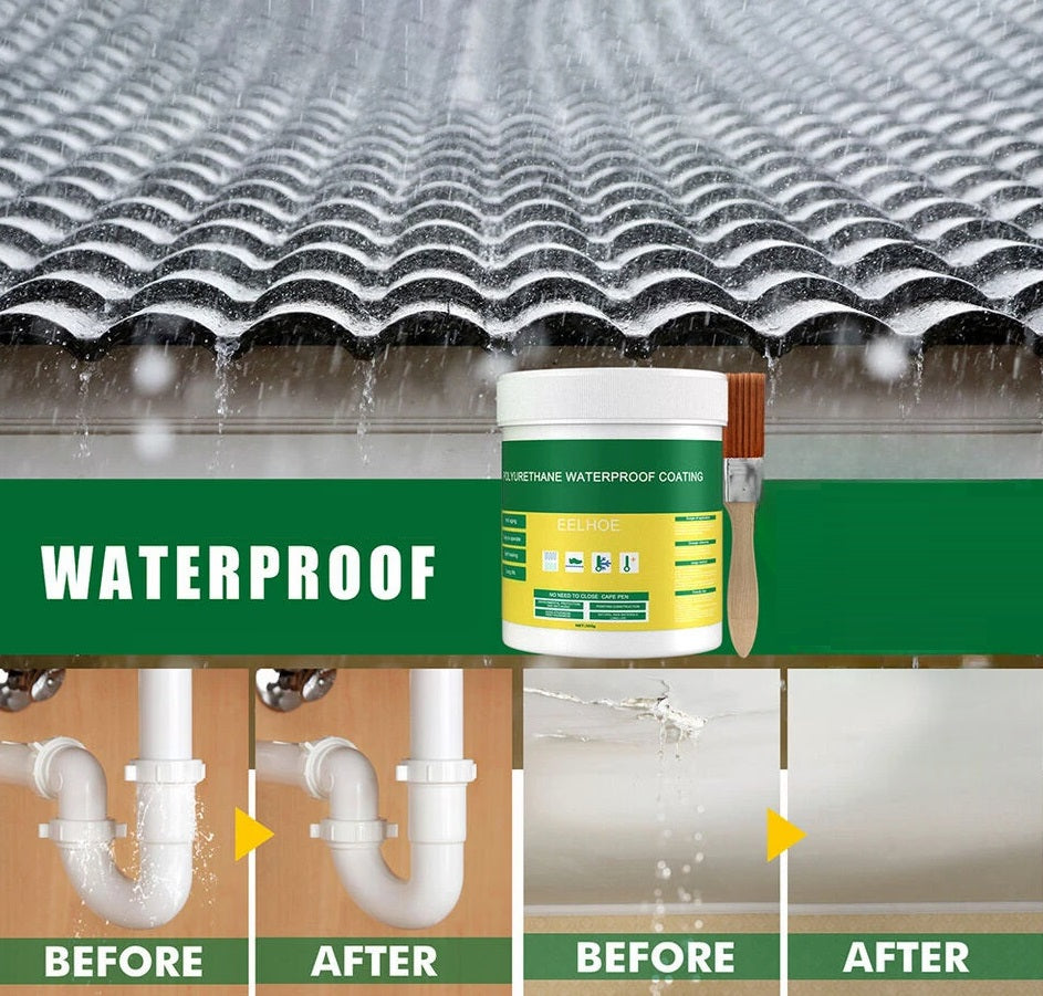 Waterafstotende Coating Spray — Transparante Transparante Beschermlaag voor Daken Balkons Muren Tegels