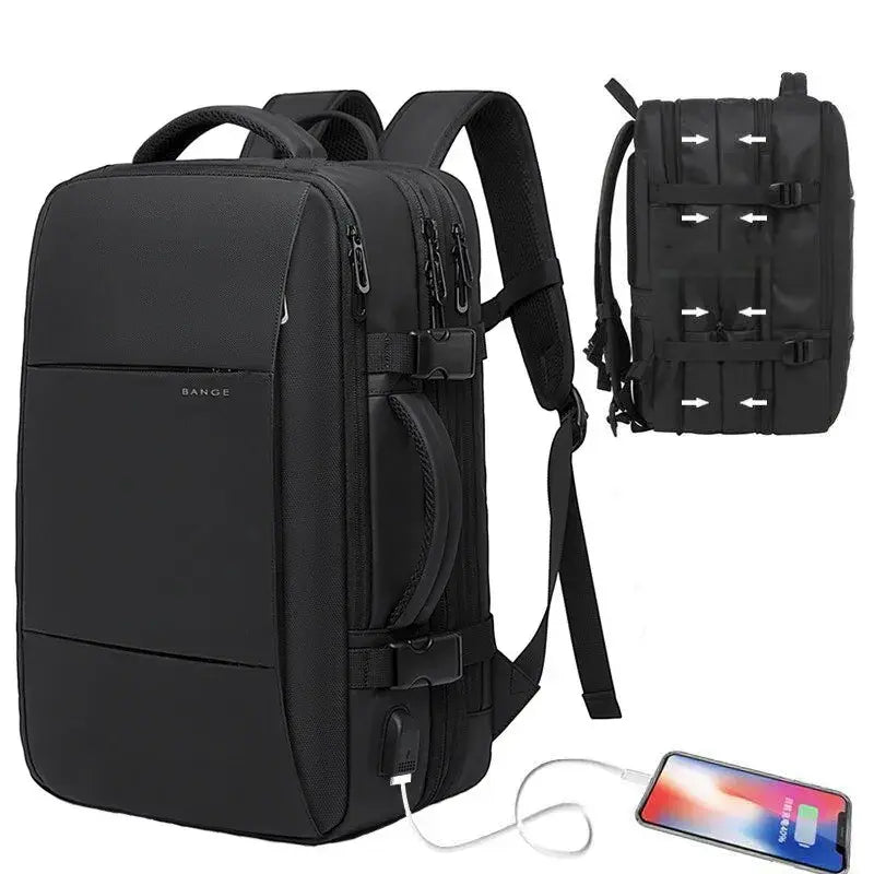 Business Casual Rugzak Zwart Blauw Groen Grijs Roze | Veelzijdige Dagrugtas voor Werk Reizen Laptop School | Premium Waterdichte Polyester Reis Backpack 15 inch Laptopvak | Ergonomische Gewatteerde Schouderbanden