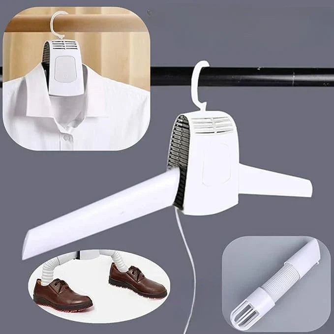 Elektrisch Reisdroogrek voor Kleding – Compact Opvouwbaar