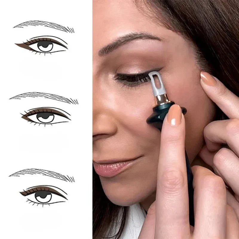 Eyeliner Stempel Set met Wing Template – Perfecte Symmetrische Vleugels voor Elke Gelegenheid