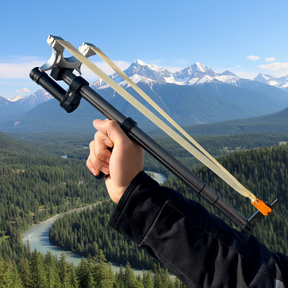 Telescopische Katapult met Laservisier – Krachtige Precisiekatapult voor Outdoorgebruik