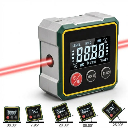 Digitale Laser Waterpas met Inclinometer voor Nauwkeurig Nivelleren