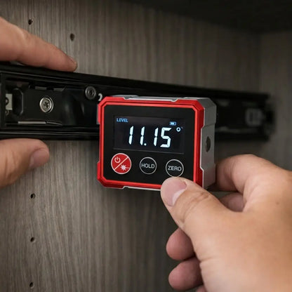 Digitale Laserinclinometer • Hoekafstandsmeter • Gradenmeter • Waterpas voor Nauwkeurige Hoekmetingen
