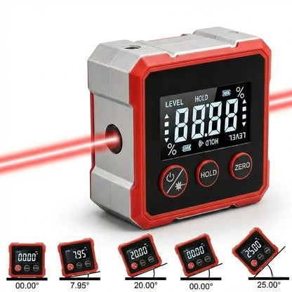 Digitale Laser Waterpas met Inclinometer voor Nauwkeurig Nivelleren