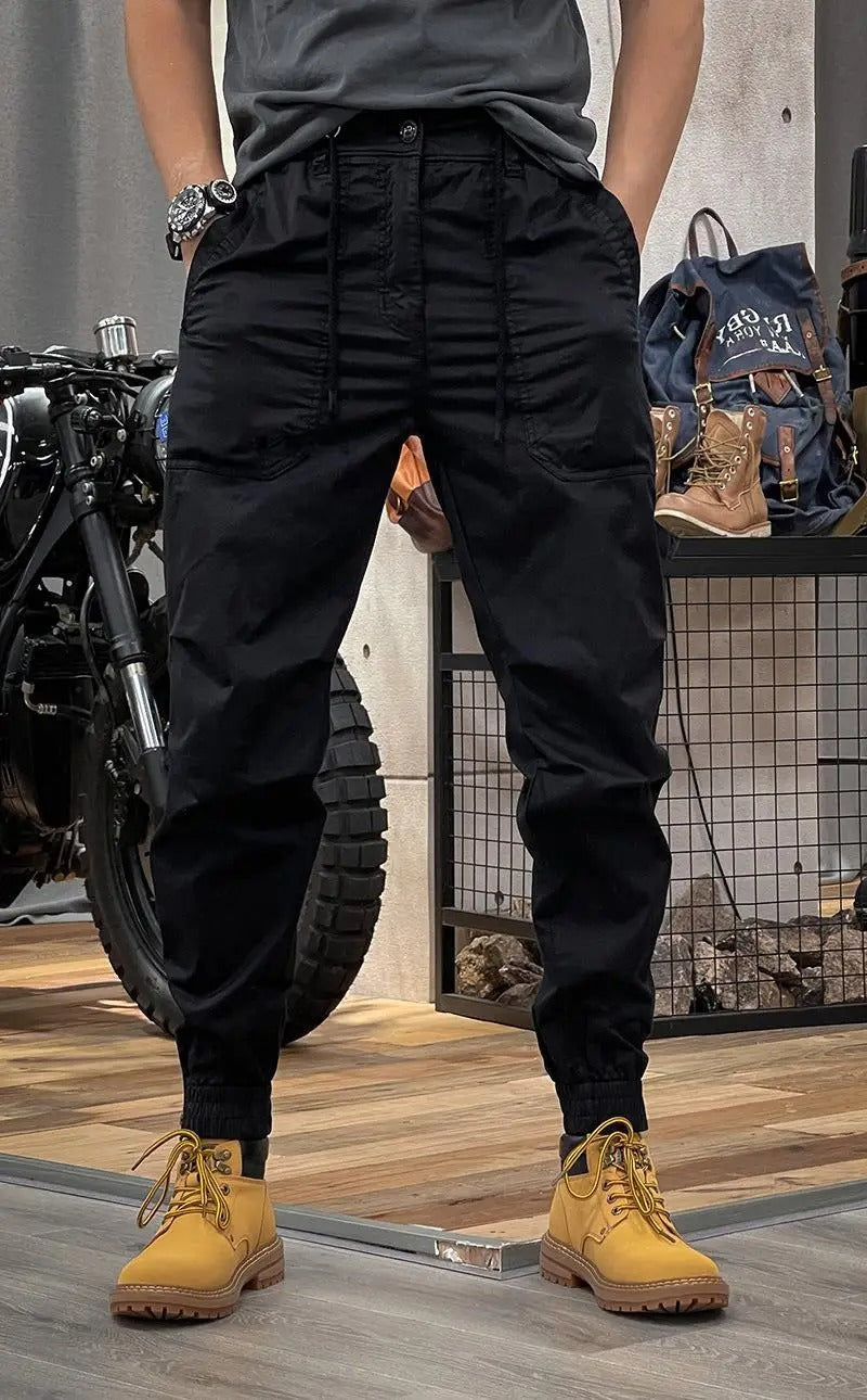 Elastische Cargo Broek voor Mannen Comfortabele Zomerbroek