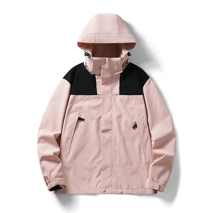 Waterdichte Outdoorjas Warm Met Capuchon