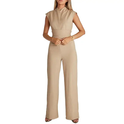 V-Neck Avondjurk Elegante Jumpsuit voor Vrouw
