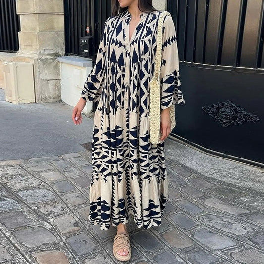 Lange Vrouwelijke Zomerjurk Maxi Jurk voor Dames - StudioMarella