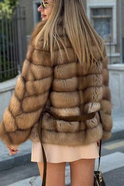 Bontjas Daphne Warme Luxe Mode Jas