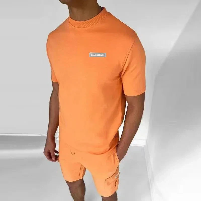 Heren Sportkleding Set Comfortabel en Casual