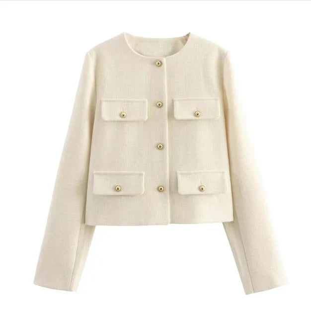 Dames Vintage Jack Met Knopen