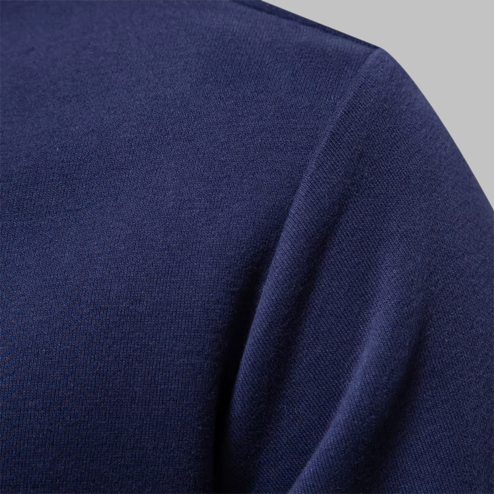 Herensweater Klassieke Polokraag Zacht en Comfortabel