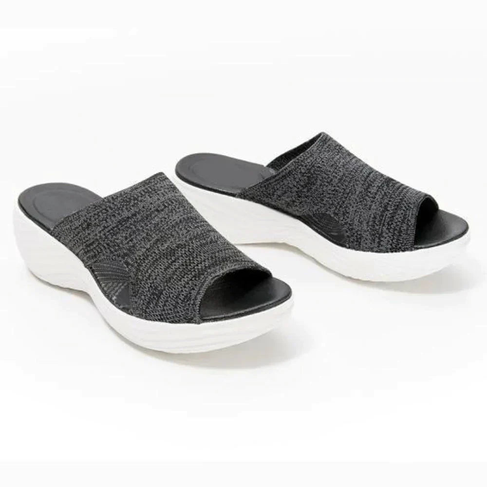 Dames Sandalen Comfortabel Zacht Orthopedisch Leer