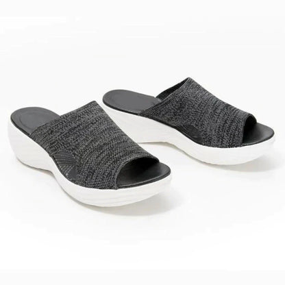 Dames Sandalen Comfortabel Zacht Orthopedisch Leer
