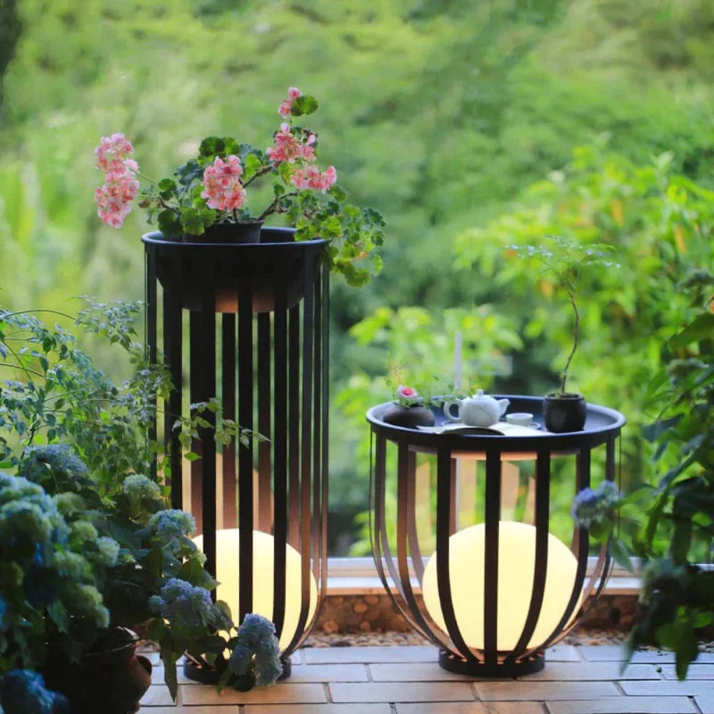 Solar Bloemenstandaard Lamp Tuinverlichting LED Zonne-energie Decoratieve Padverlichting
