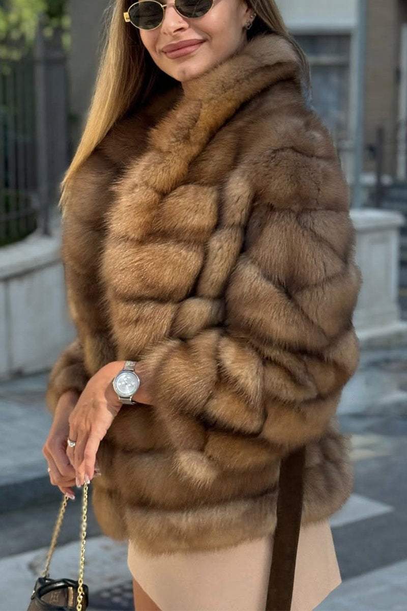 Bontjas Daphne Warme Luxe Mode Jas