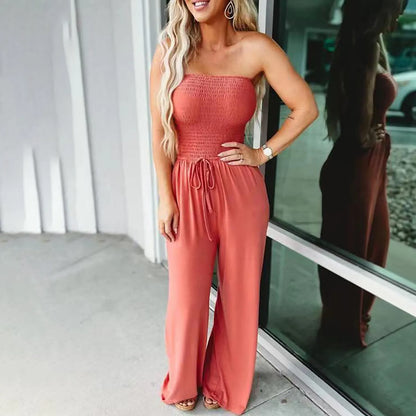 Dames Jumpsuit Elegante Zwarte Jurk met Mouwen
