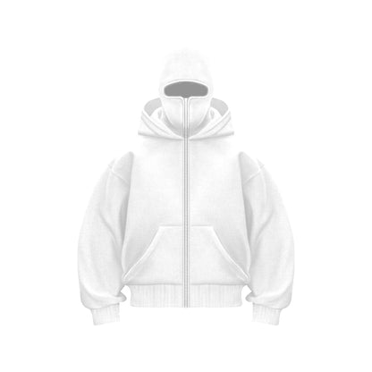 Heren Hoodie Zonder Kap NoFace Stijl