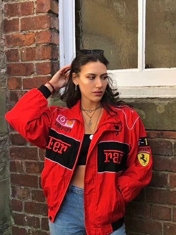 Retro Racejack Ferrari Stijl Rijjack