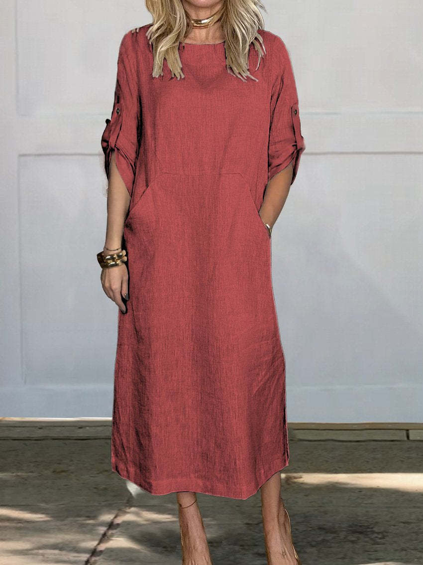 Vrouwelijke Zomerjurk Merel Stijl Elegante Jurk