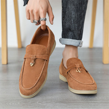 Suède Loafers voor Heren Zacht Leer Comfortabele Schoenen