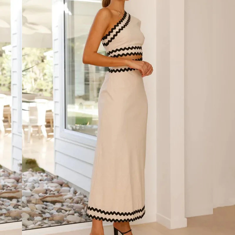 Vrouwen Zomerjurk Licht Katoen Elegante Zomerkleding