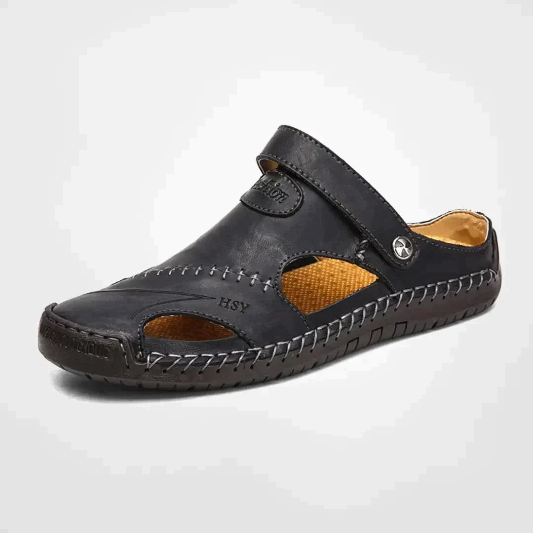 Leren Sandalen Heren Comfortabel Ademend Zomerschoenen