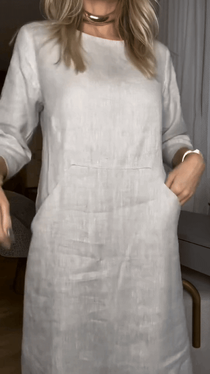Vrouwelijke Zomerjurk Merel Stijl Elegante Jurk