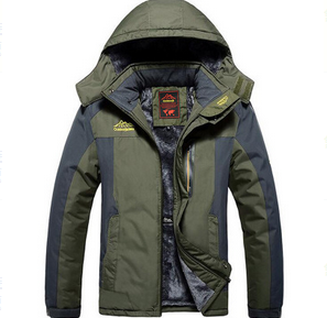 Waterdichte Outdoor Parka met Fleecevoering en Capuchon