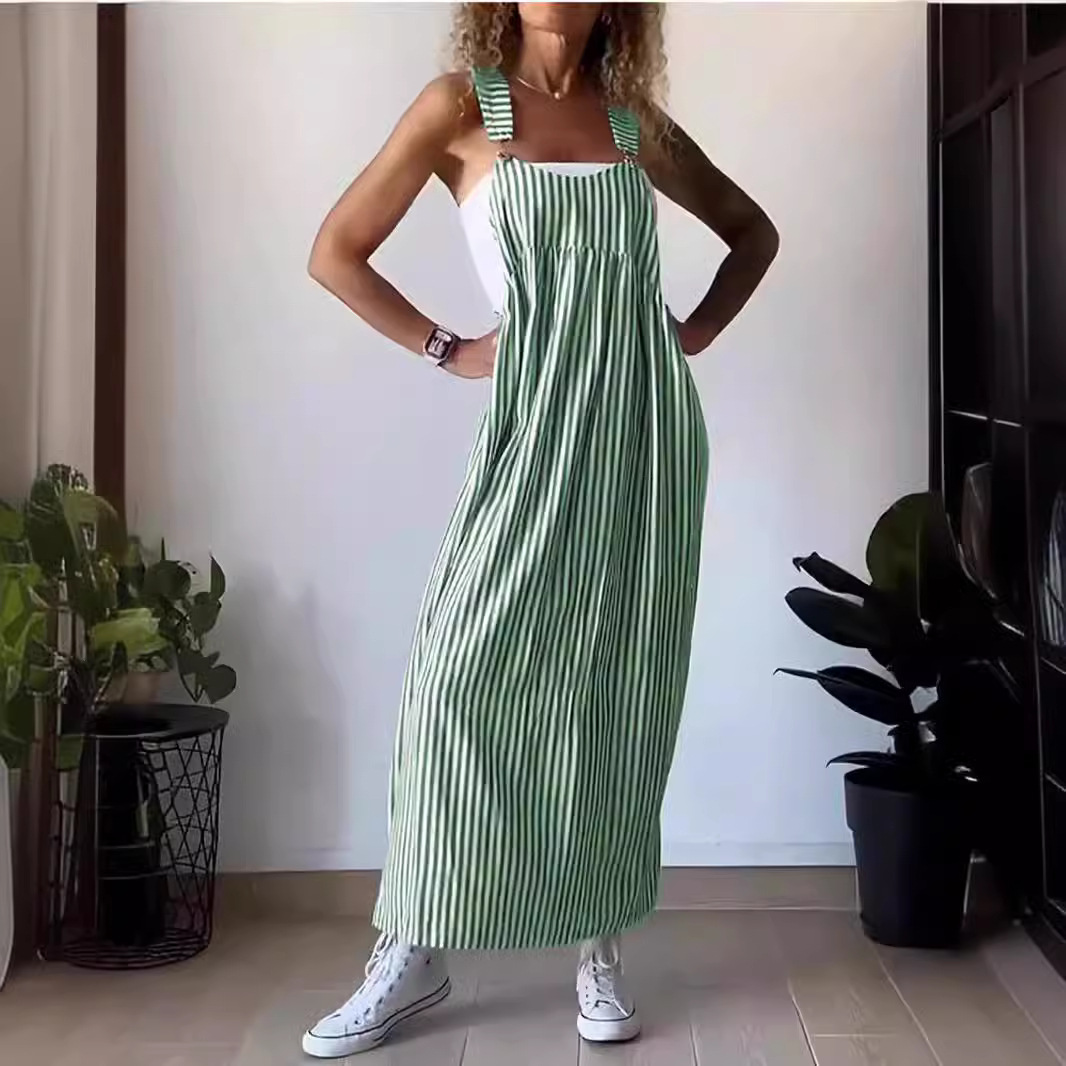 Vrouwen Jumpsuit Korte Mouw Zomerjurk