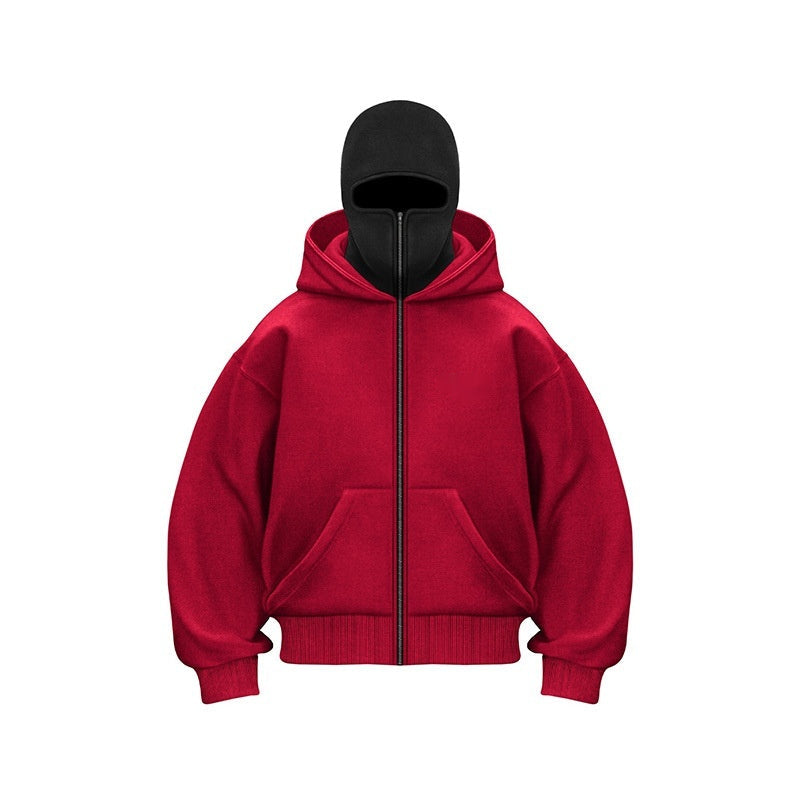 Heren Hoodie Zonder Kap NoFace Stijl