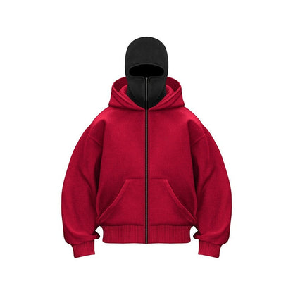 Heren Hoodie Zonder Kap NoFace Stijl