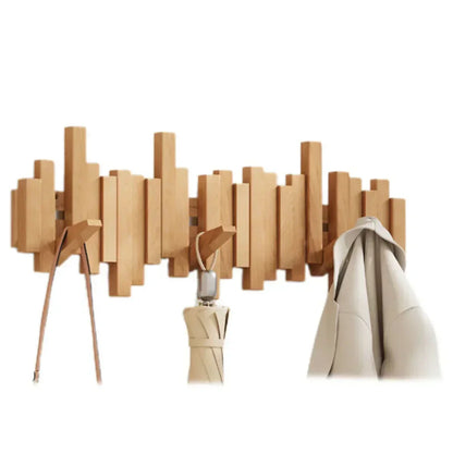 Houten Wandhaak van Pianohout – Minimalistische Wandhaak voor Hal & Interieur