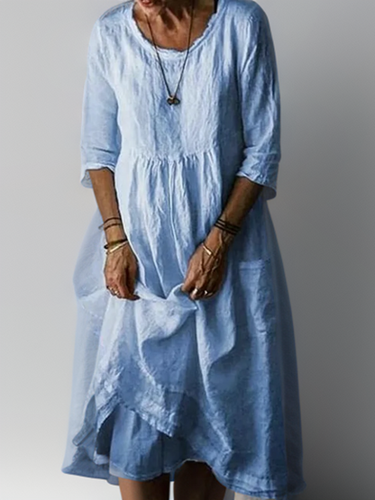 Maxi Jurk Chic en Comfortabel Zomerjurk voor Vrouw
