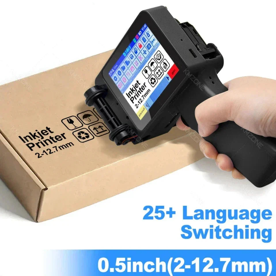 Draagbare Mobiele Inkjetprinter voor Etiketten en QR-Codes