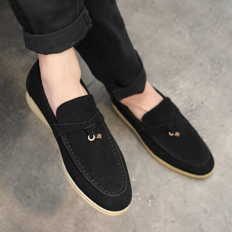 Suède Loafers voor Heren Zacht Leer Comfortabele Schoenen