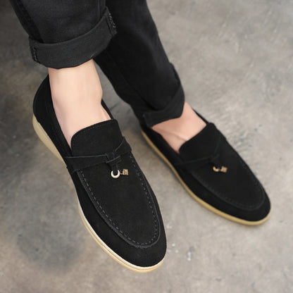 Suède Loafers voor Heren Zacht Leer Comfortabele Schoenen