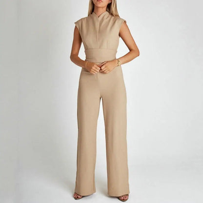 V-Neck Avondjurk Elegante Jumpsuit voor Vrouw
