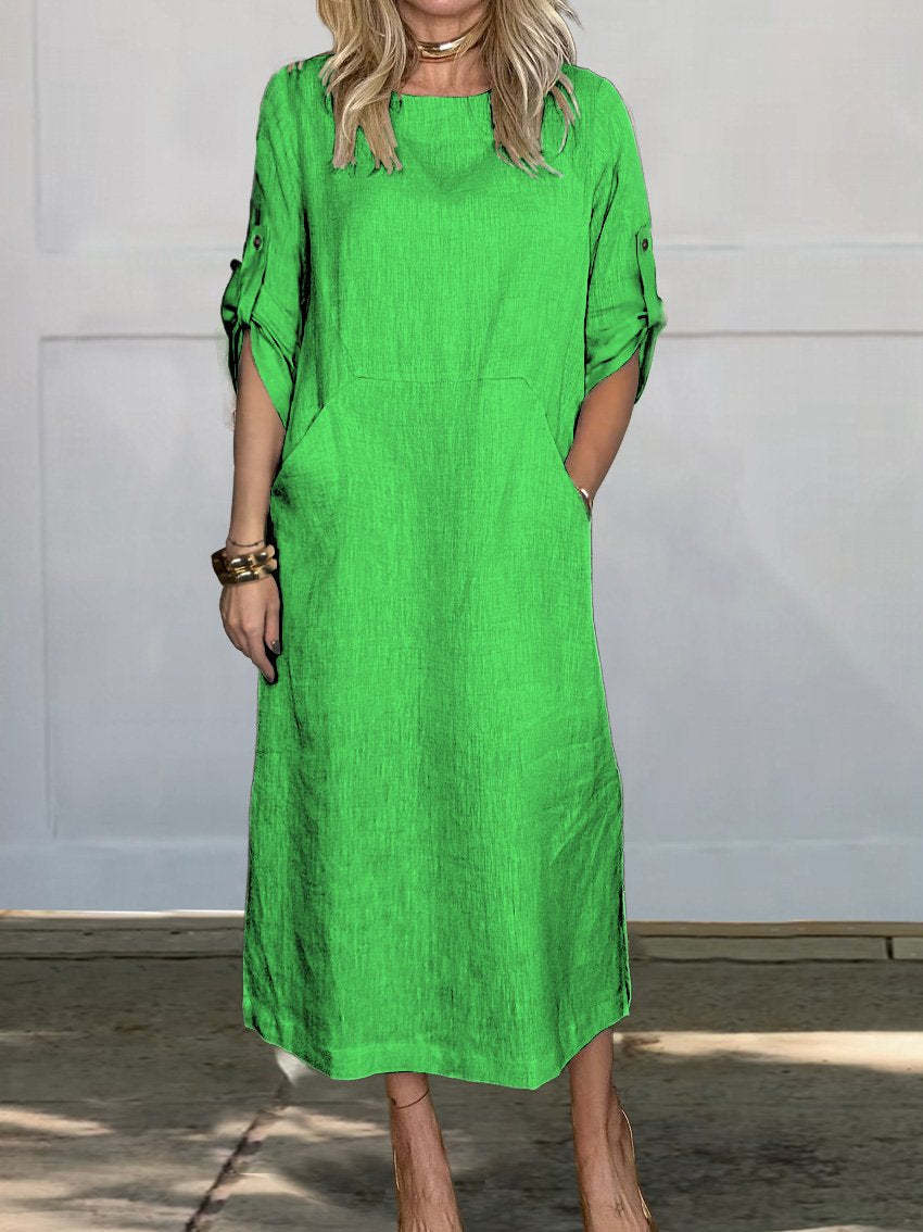 Vrouwelijke Zomerjurk Merel Stijl Elegante Jurk