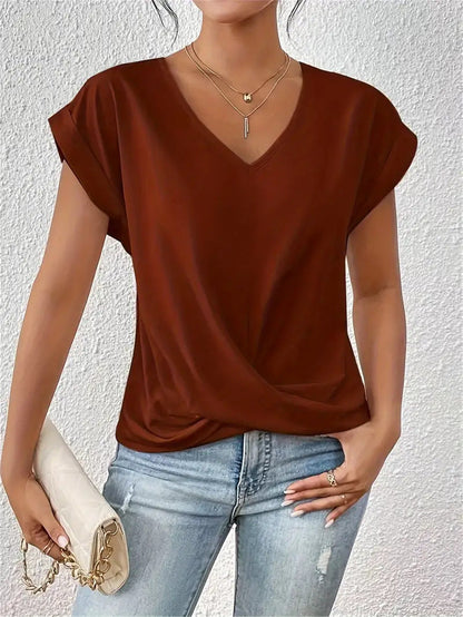 Vrouwelijke Blouse Luchtige Zomerjurk Stof