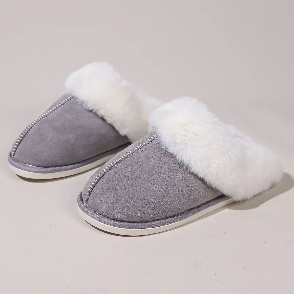 Volwassenen Pluche Pantoffels Zacht Warm Comfortabel
